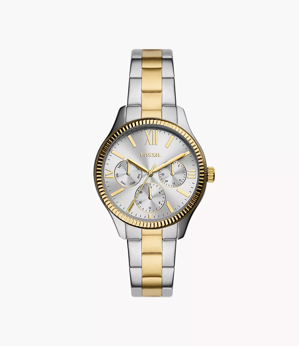 Two-tone Timepiece Watch | Fossil.com | Two-tone Watch Watch, Two 