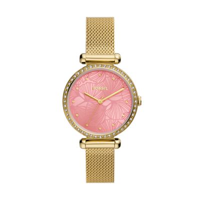 Tillie Three-Hand Gold-Tone Stainless Steel WatchTillie Three-Hand Gold-Tone Stainless Steel Watch