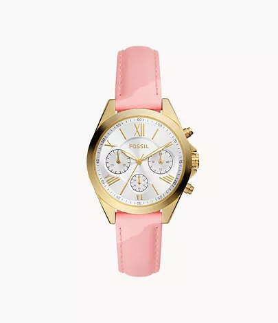 Modern Courier Chronograph Pink Leather WatchModern Courier Chronograph Pink Leather Watch