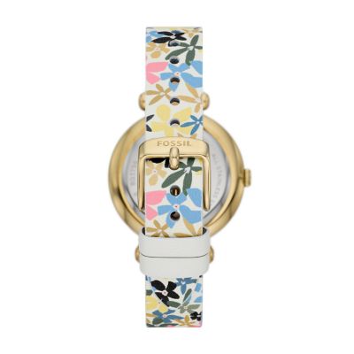 Fossil floral online watch