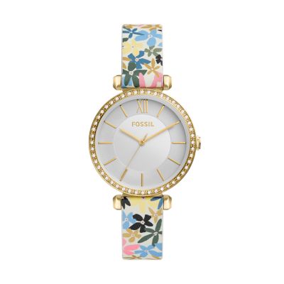 Fossil jacqueline floral online watch