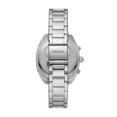 Vale Chronograph Stainless Steel Watch BQ3797 Fossil