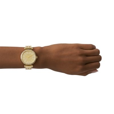 Tillie Solar-Powered Gold-Tone Stainless Steel WatchTillie Solar-Powered Gold-Tone Stainless Steel Watch