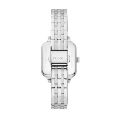 Colleen Three-Hand Stainless Steel Watch