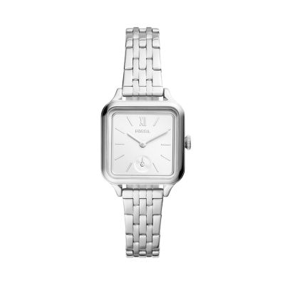 Fossil Outlet Women's Colleen Three-Hand Stainless Steel Watch - Silver