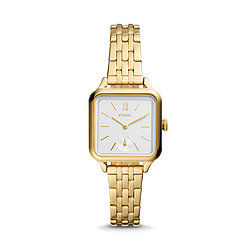Colleen Three-Hand Gold-Tone Stainless Steel Watch