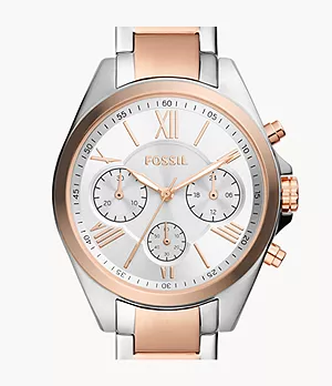 Modern Courier Chronograph Two-Tone Stainless Steel Watch