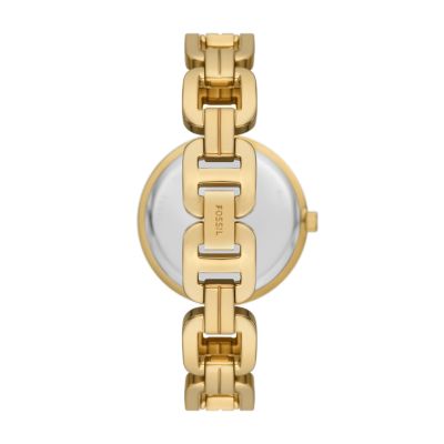 Kerrigan Three-Hand Gold-Tone Stainless Steel Watch - BQ3852