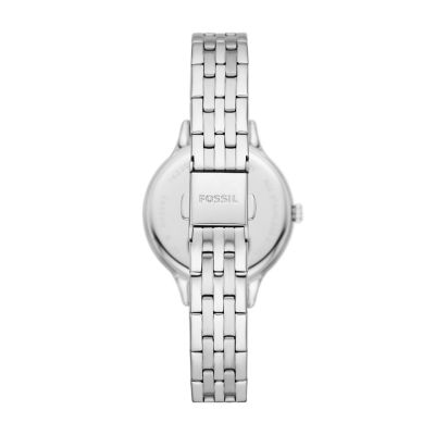 Fossil stainless outlet steel watch price