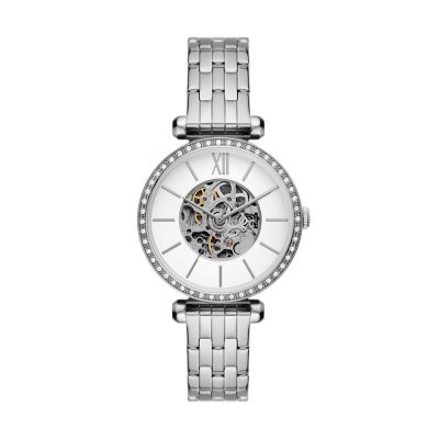 Tillie Automatic Stainless Steel Watch