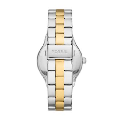 Uhr Modern Sophisticate Multifunktionswerk Edelstahl Bicolor 