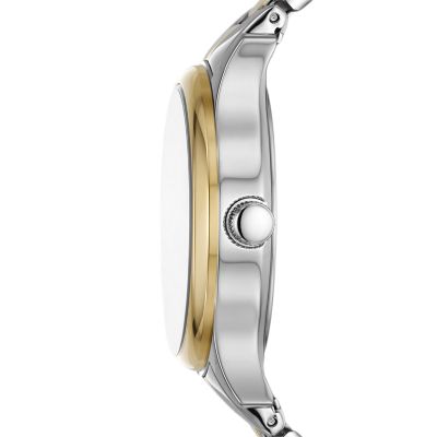 Uhr Modern Sophisticate Multifunktionswerk Edelstahl Bicolor 