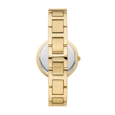 Karli Three-Hand Gold-Tone Stainless Steel Watch - BQ3876 - Watch