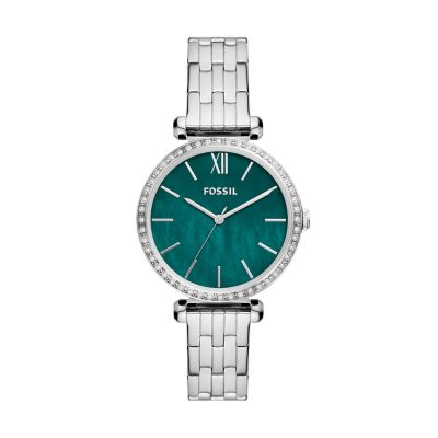 Tillie Three-Hand Stainless Steel Watch