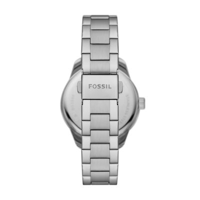 Dayle Three-Hand Stainless Steel Watch