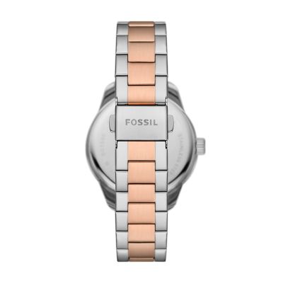 Dayle Three-Hand Two-Tone Stainless Steel Watch