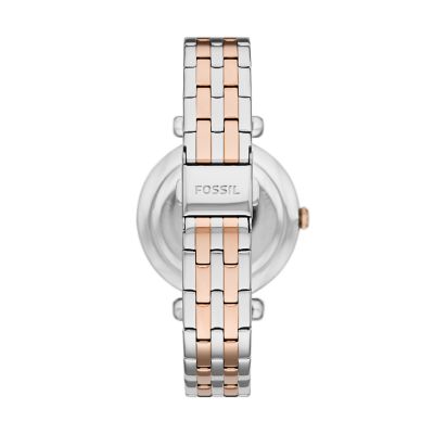 Tillie Three-Hand Two-Tone Stainless Steel Watch - BQ3901 - Fossil