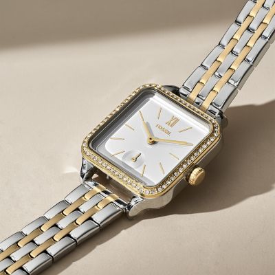 Women's Corey Three-Hand Two-Tone Alloy Watch 38mm