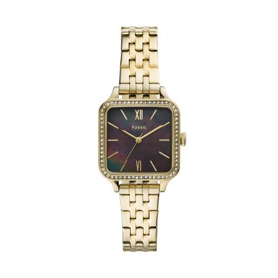 Colleen Three-Hand Gold-Tone Stainless Steel Watch - BQ3917