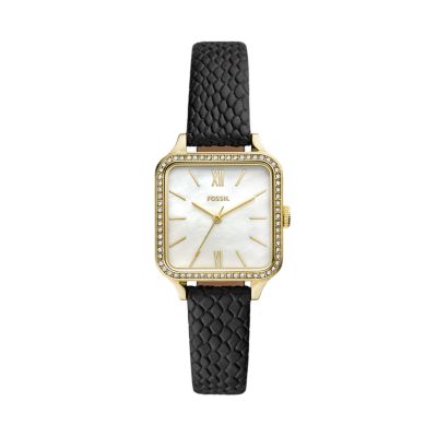 Fossil blackout watch outlet women's