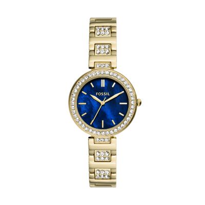 Blue face womens outlet watch