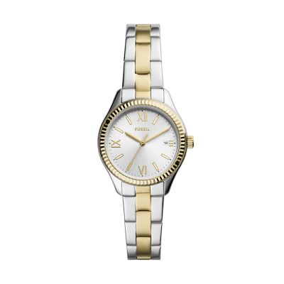 Rye Three-Hand Date Two-Tone Stainless Steel Watch - BQ3927