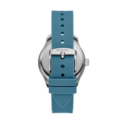 Fossil silicone watch women's deals