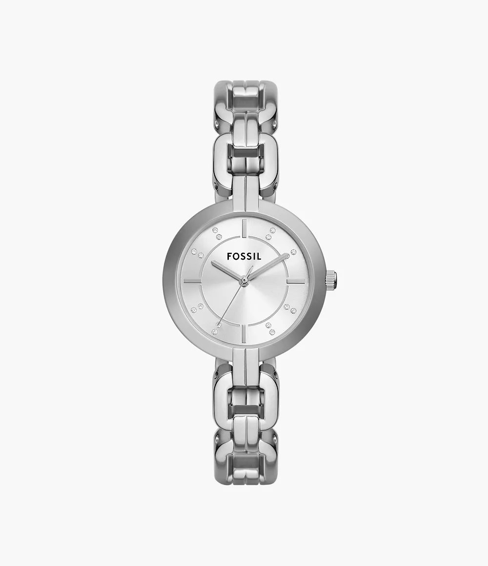 Kerrigan Three-Hand Stainless Steel Watch

