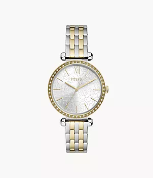 Tillie Three-Hand Two-Tone Stainless Steel Watch