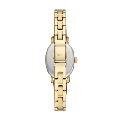 Penny Three-Hand Gold-Tone Stainless Steel Watch