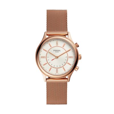 fossil smartwatches gold