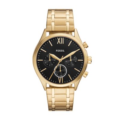 Fenmore Multifunction Gold-Tone Stainless Steel Watch