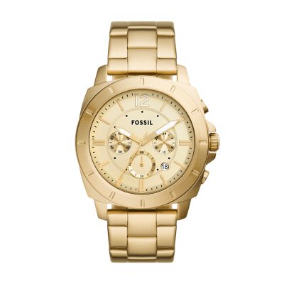 Gold for Privateer Chronograph Smoke Stainless Steel Watch