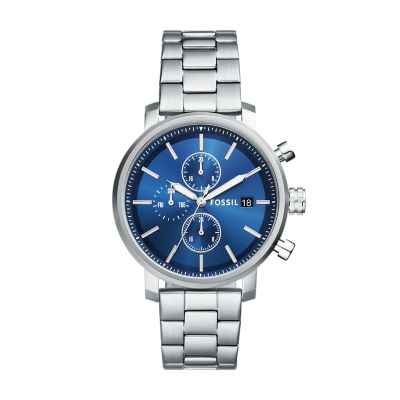 Silver for Rhett Multifunction Gold-Tone Stainless Steel Watch