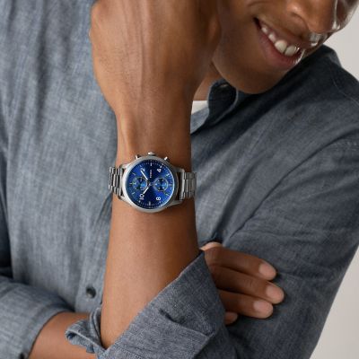Bennett Multifunction Gunmetal Stainless Steel Watch