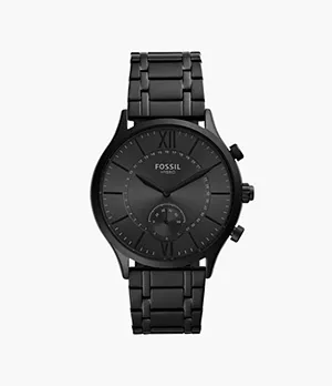 Hybrid Smartwatch Fenmore Black Stainless Steel