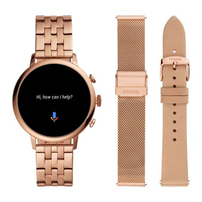 Smartwatch fossil hot sale venture hr