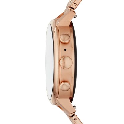 Montre connectée Fossil Venture HR Gen 4 FTW6056 rose pour femme fr