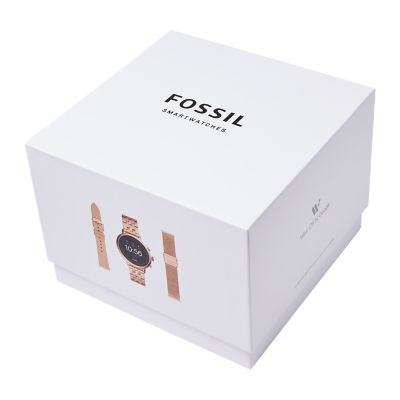 Fossil gen 4 smartwatch venture hr rose on sale gold