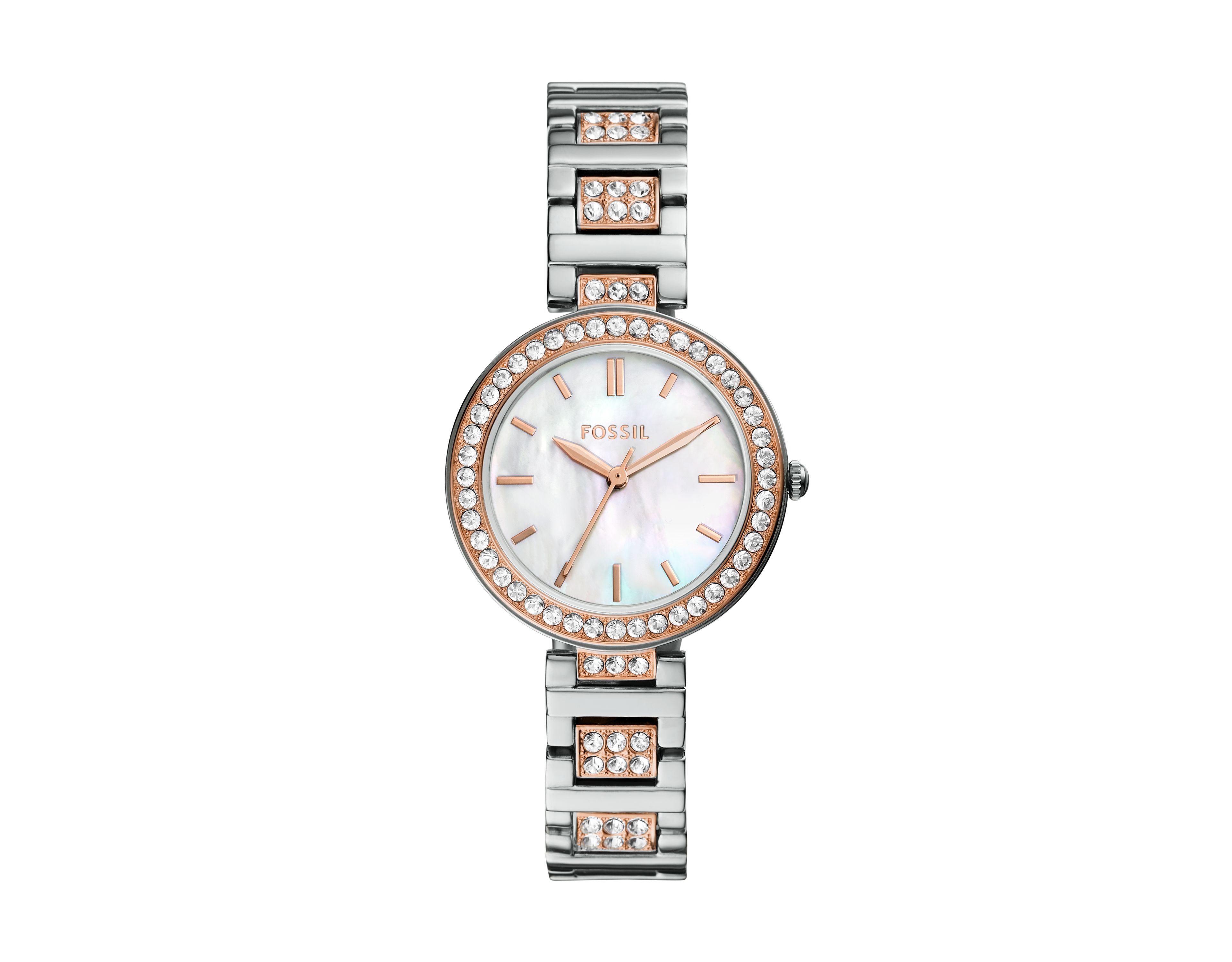 Karli 32mm Three-Hand Two-Tone Watch