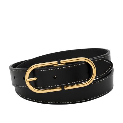 Fossil discount leather belt