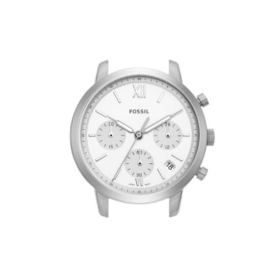 White for Neutra Chronograph Gold-Tone Stainless Steel Watch Case