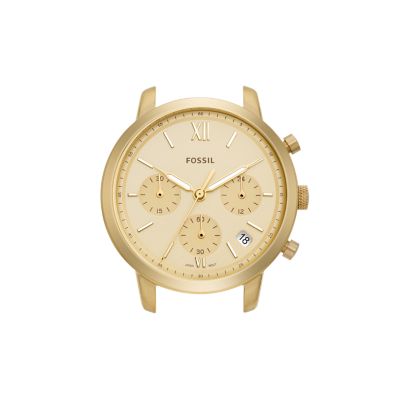 Neutra Chronograph Gold Tone Stainless Steel Watch Case C161008