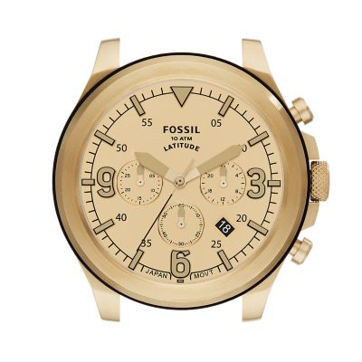 Fossil 10 cheap atm stainless steel