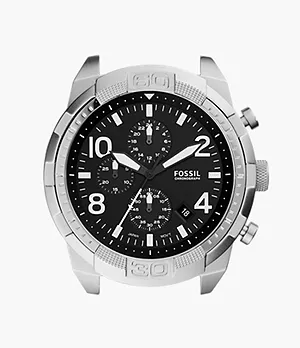 Bronson Chronograph Stainless Steel Watch Case