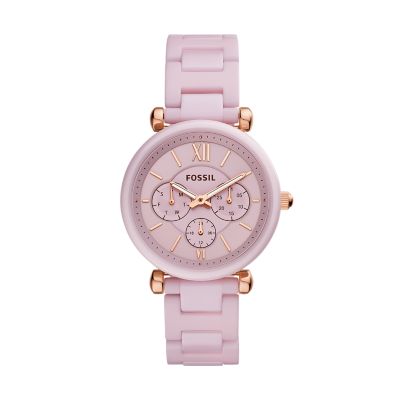 Fossil ceramic watch clearance women's