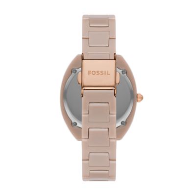 Fossil ceramic hotsell watch women's