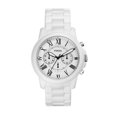 White discount watch mens