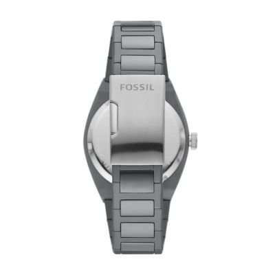 Fossil watch grey new arrivals