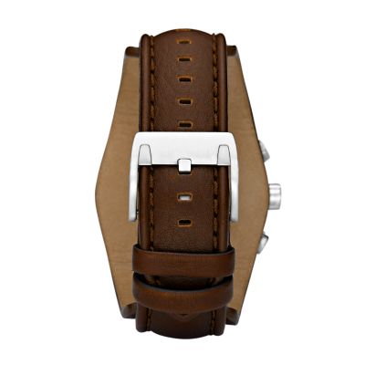 CH2565 Watch Leather - - Chronograph Fossil Brown Coachman